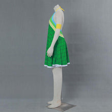 Load image into Gallery viewer, Women and Kids Fairy Tail Costume Wendy Marvell Cosplay Green Sets