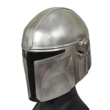 Load image into Gallery viewer, Star Wars Hasbro Galaxy's Outer Edge Trading Post The Mandalorian Battle-Worn Mask Gray