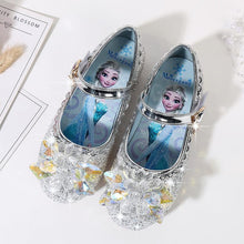 Load image into Gallery viewer, Kids Disney Frozen Costume Princess Elsa Anna Cosplay Crystal Shoes