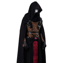 Load image into Gallery viewer, Star Wars Costume Darth Revan Black Full Set Cosplay Halloween Costume