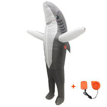 Load image into Gallery viewer, Inflatable Big Shark Cosplay Costume Halloween Christmas Party For Adults