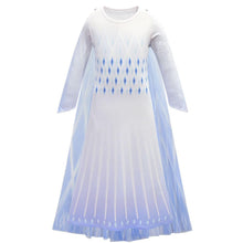 Load image into Gallery viewer, Kids Frozen Costume Princess Elsa Cosplay Birthday or Party Dress With Accessories