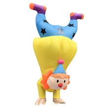 Load image into Gallery viewer, Inflatable Handstand Joker Cosplay Costume Blow Up Suit Halloween party For Adults