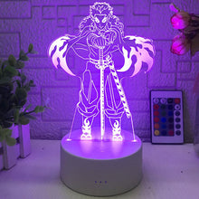 Load image into Gallery viewer, Demon Slayer Light Figure Kyojuro Rengoku 16 colors Creative Toy USB Charge