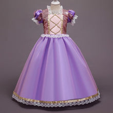 Load image into Gallery viewer, Girls Frozen Costume Princess Anna Cosplay Dress Birthday or Party With Accessories