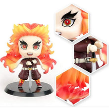 Load image into Gallery viewer, 3.5 inchi Demon Slayer Figure Rengoku Kyoujurou Cute Chibi Toys