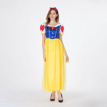Load image into Gallery viewer, High Quality Snow White Costume Dress for Adult Classic Princess Cosplay