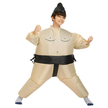Load image into Gallery viewer, Inflatable Sumo Cosplay Costume Blow Up Suit Halloween Christmas Party For Adults and Kids