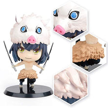 Load image into Gallery viewer, 3.5 inchi Demon Slayer Figure Hashibira Inosuke Cute Chibi Toys