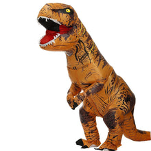 Load image into Gallery viewer, T Rex Costume Inflatable Dinosaur Cosplay Suit Halloween Dino Costume For Adults and Kids