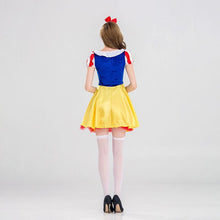 Load image into Gallery viewer, Women's Snow White Costume Adult Princess Costumes Dress With Stocking and Headband