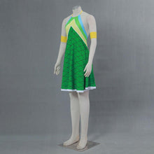 Load image into Gallery viewer, Women and Kids Fairy Tail Costume Wendy Marvell Cosplay Green Sets