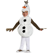 Load image into Gallery viewer, Kids Frozen Costume Olaf Cosplay Dress-Up