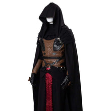 Load image into Gallery viewer, Star Wars Costume Darth Revan Black Full Set Cosplay Halloween Costume