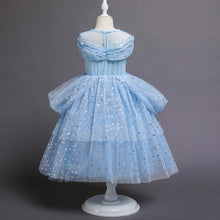 Load image into Gallery viewer, Girls Costume Princess Elsa Cosplay Dress Birthday Party Dress With Accessories