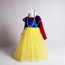 Load image into Gallery viewer, High Quality Princess Costume Snow White Dress With Accessories For Girls Party