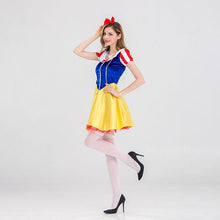 Load image into Gallery viewer, Women's Snow White Costume Adult Princess Costumes Dress With Stocking and Headband
