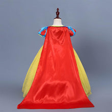 Load image into Gallery viewer, Kid's Snow White Costume Princess Costumes Puff Sleeve Dress With Accessories