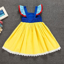 Load image into Gallery viewer, Princess Snow White Costume Summer Dress With Accessories For Girls Party