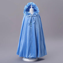 Load image into Gallery viewer, Kids Frozen Snow White Beauty and the Beast Costume Princess Elsa Anna Belle Cosplay Capes Robe