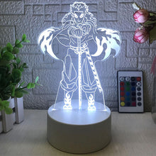 Load image into Gallery viewer, Demon Slayer Light Figure Kyojuro Rengoku 16 colors Creative Toy USB Charge