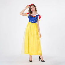 Load image into Gallery viewer, High Quality Snow White Costume Dress for Adult Classic Princess Cosplay