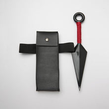 Load image into Gallery viewer, Ninja Anime Accessories 6PCS Hidden Village Ninja Pack with Kunai Weapons Leg Band Bag Headband