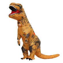 Load image into Gallery viewer, T Rex Costume Inflatable Dinosaur Cosplay Suit Halloween Dino Costume For Adults and Kids
