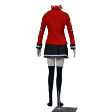 Load image into Gallery viewer, Women and Kids Fairy Tail Costume Wendy Marvell Cosplay Red Sets