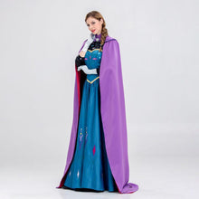 Load image into Gallery viewer, Women's Frozen Costume Princess Anna Cosplay Sequin Dress With Wig