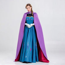 Load image into Gallery viewer, Women's Frozen Costume Princess Anna Cosplay Sequin Dress With Wig