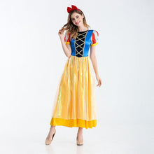 Load image into Gallery viewer, High Quality Snow White Costume Dress for Adult Classic Princess Cosplay