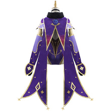 Load image into Gallery viewer, Genshin Impact Costume Astrologist Mona Megistus Cosplay Full Set Halloween Costume For Women