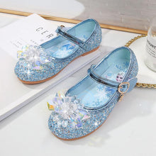 Load image into Gallery viewer, Kids Disney Frozen Costume Princess Elsa Anna Cosplay Crystal Shoes