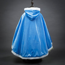 Load image into Gallery viewer, Kids Frozen Snow White Beauty and the Beast Costume Princess Elsa Anna Belle Cosplay Capes Robe