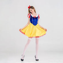 Load image into Gallery viewer, Women's Snow White Costume Adult Princess Costumes Dress With Stocking and Headband