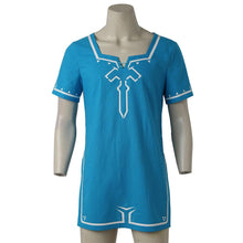 Load image into Gallery viewer, Mens The Legend Of Zelda Breath Of The Wild Link High Quality Cosplay Costume
