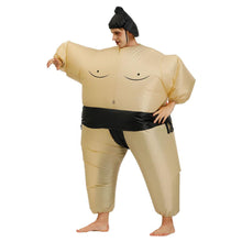 Load image into Gallery viewer, Inflatable Sumo Cosplay Costume Blow Up Suit Halloween Christmas Party For Adults and Kids