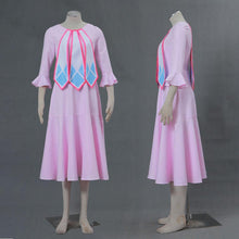 Load image into Gallery viewer, Women and Kids Fairy Tail Costume Mavis Vermilion Cosplay Suit First Generation Chairman Dress