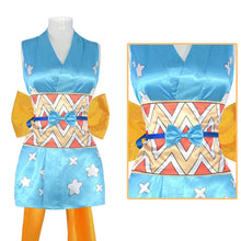 Load image into Gallery viewer, One Piece Costume Nami Cosplay Dress Set with Back Bow For Women Halloween Carnival Costumes 