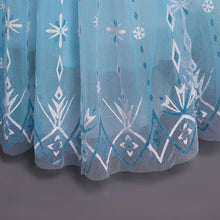 Load image into Gallery viewer, Costume Princess Elsa Cosplay Dress with Robe For Girls Birthday Party Dress With Accessories