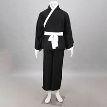 Load image into Gallery viewer, Men and Children Bleach Costume Kuchiki Byakuya Cosplay Kimono Full Outfit