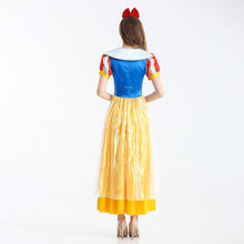 Load image into Gallery viewer, High Quality Snow White Costume Dress for Adult Classic Princess Cosplay