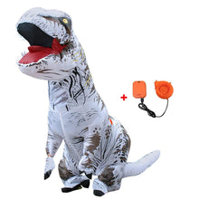 Load image into Gallery viewer, T Rex Costume Inflatable Dinosaur Cosplay Suit Halloween Dino Costume For Adults and Kids