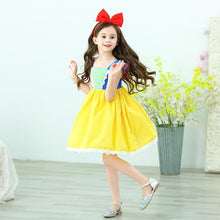 Load image into Gallery viewer, Princess Snow White Costume Summer Dress With Accessories For Girls Party