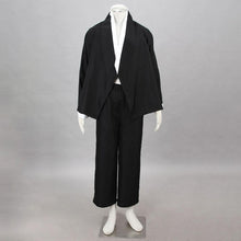 Load image into Gallery viewer, Men and Children Bleach Costume Ichimaru Gin Cosplay Kimono Full Outfit