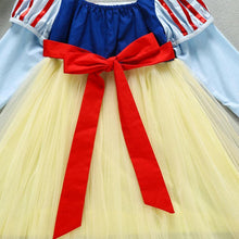 Load image into Gallery viewer, High Quality Princess Costume Snow White Dress With Accessories For Girls Party