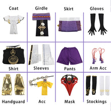 Load image into Gallery viewer, Genshin Impact Costume Kujou Sara Cosplay Full Set Halloween Costume For Women