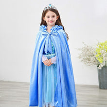 Load image into Gallery viewer, Kids Frozen Snow White Beauty and the Beast Costume Princess Elsa Anna Belle Cosplay Capes Robe