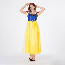 Load image into Gallery viewer, High Quality Snow White Costume Dress for Adult Classic Princess Cosplay